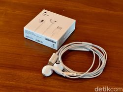Apple EarPods USB-C Harga Rp 349 Ribu, Suara Mantap & Mic Jernih