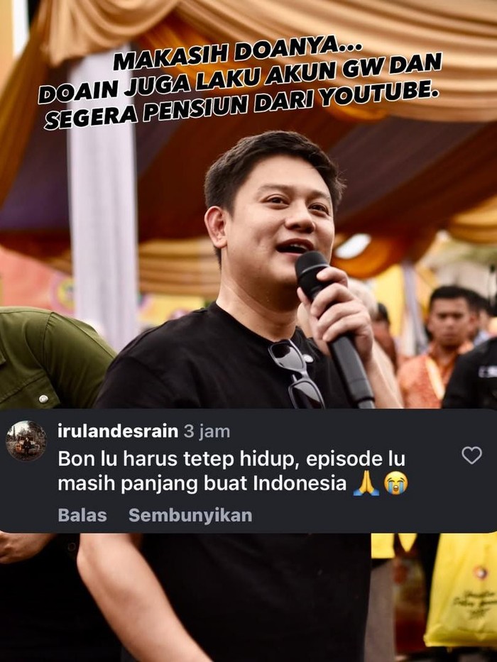 YouTuber Bobon Santoso Mau Pensiun, Jual Akun YouTube Rp 20 M