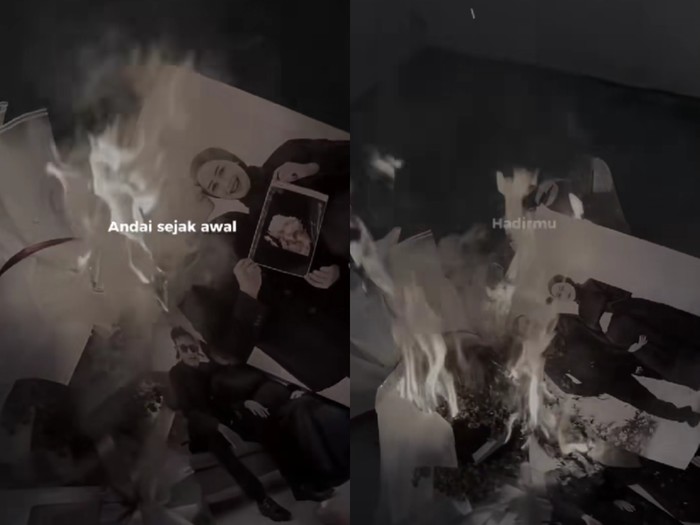 Couple wearing wedding ring at wedding day of them.