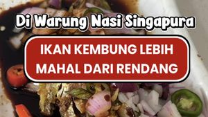 Video Gokil! Lauk Ikan Kembung di Singapura Lebih Mahal dari Rendang