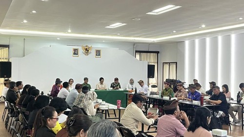 Forum Group Discussion BRIN bersama Pemerintah Daerah di Dinas Pariwisata, Denpasar, Kamis (5/2/2026). (Rizki Setyo/detikBali)