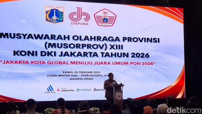 Pramono Ingin Jakarta Juara Umum PON 2028: Terakhir Juara 2012