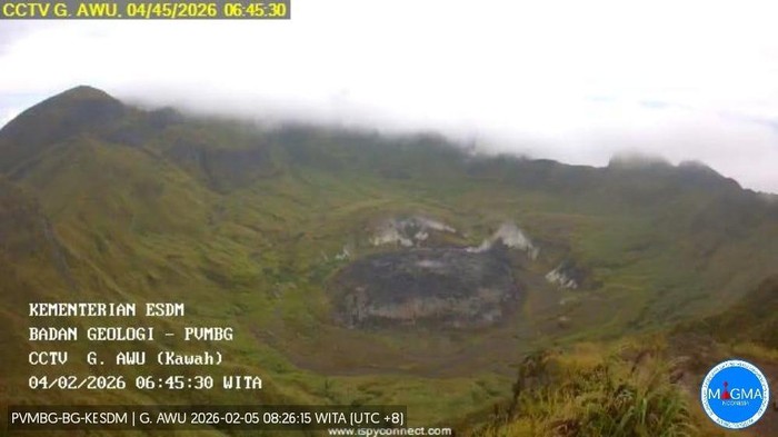 Gunung Api Awu Berstatus Waspada, Warga Diminta Patuhi Radius Bahaya