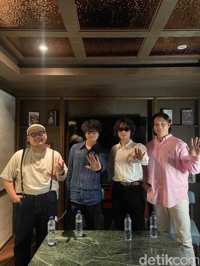 Band Korea Selatan HOA saat diwawancarai detikcom pada Kamis (5/2/2026).