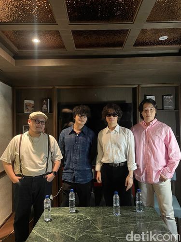 Band Korea Selatan HOA saat diwawancarai detikcom pada Kamis (5/2/2026).