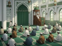 Doa di Antara Dua Khutbah Jumat Bacaan Arab, Latin, dan Artinya