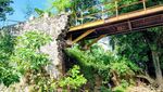 Penampakan Jembatan Antar Desa di Ponorogo Ambrol