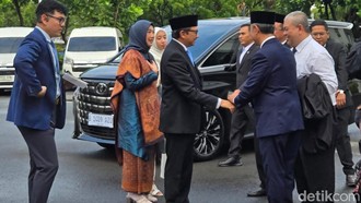 Juda Agung Tiba di Istana Jelang Pelantikan Wamenkeu