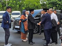 Juda Agung Tiba di Istana Jelang Pelantikan Wamenkeu