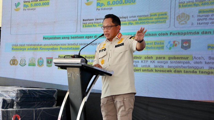 Tito Karnavian Ancam Publikasikan Pemda yang Telat Kirim Data Bantuan Pascabencana