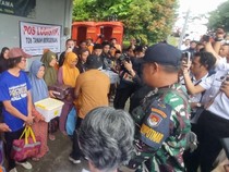 Kemensos Kirim Bantuan dan Dirikan Dapur Umum Korban Bencana Tegal