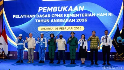 Kementerian HAM Buka Pelatihan Dasar CPNS
