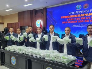 BNN Sita 160 Kg Sabu Rp 208 M di Aceh, Terkait Jaringan Golden Triangle