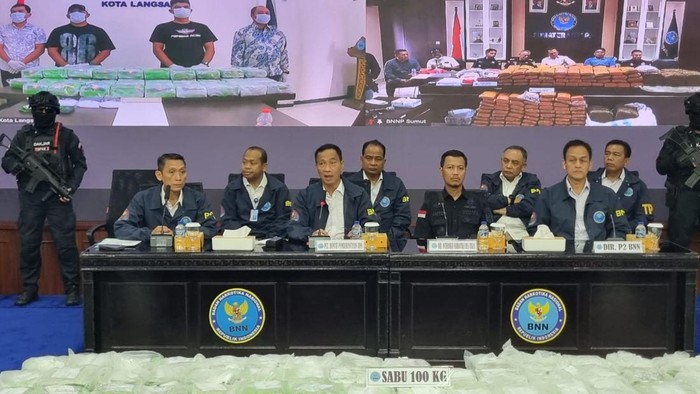 Ungkap Peredaran 200 Kg Ganja di Sumut, BNN Selamatkan 600 Ribu Jiwa