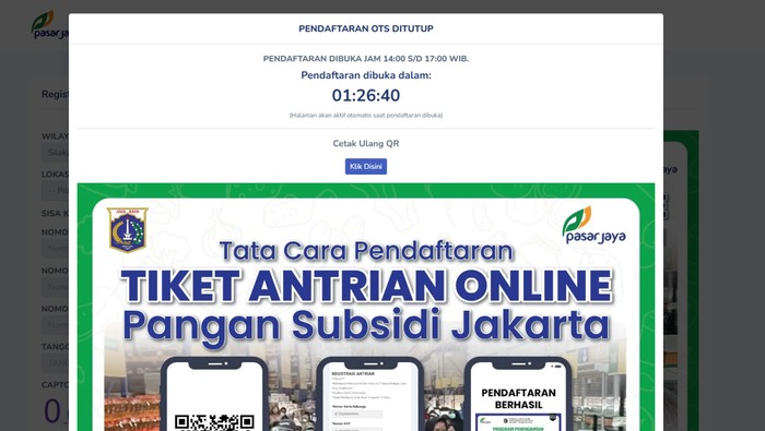 Link Antrian KJP Pasar Jaya 2026 Online, Beda untuk Daftar Pagi dan Sore!