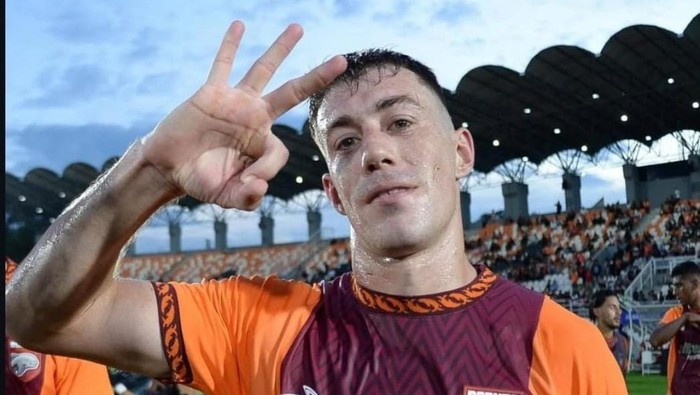 Mariano Peralta. (Istimewa/Borneo FC)
