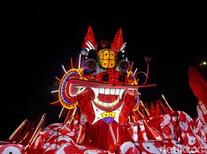 Cap Go Meh Bareng Momen Ramadan, Parade Naga di Pontianak Mulai Usai Tarawih