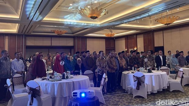 Rakernas Muhammadiyah di Ngaglik, Sleman, Kamis (5/2/2026).