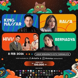 King Nassar-Raisa Siap Nyawer Penonton Pakai DANA di Ruang Bermusik 2026