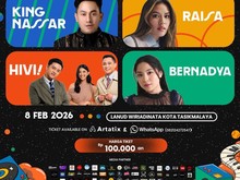 King Nassar-Raisa Siap Nyawer Penonton Pakai DANA di Ruang Bermusik 2026