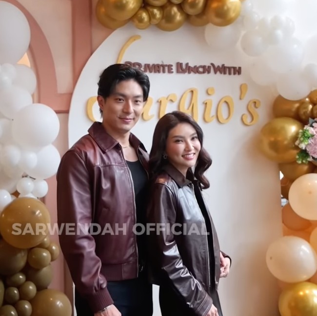 Sarwendah-Giorgio Antonio Go Public Ngaku Pacaran, Mesra Pakai Jaket Couple