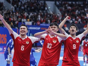 Final Piala Asia Futsal: Indonesia Ungguli Iran 3-2 di Babak Pertama