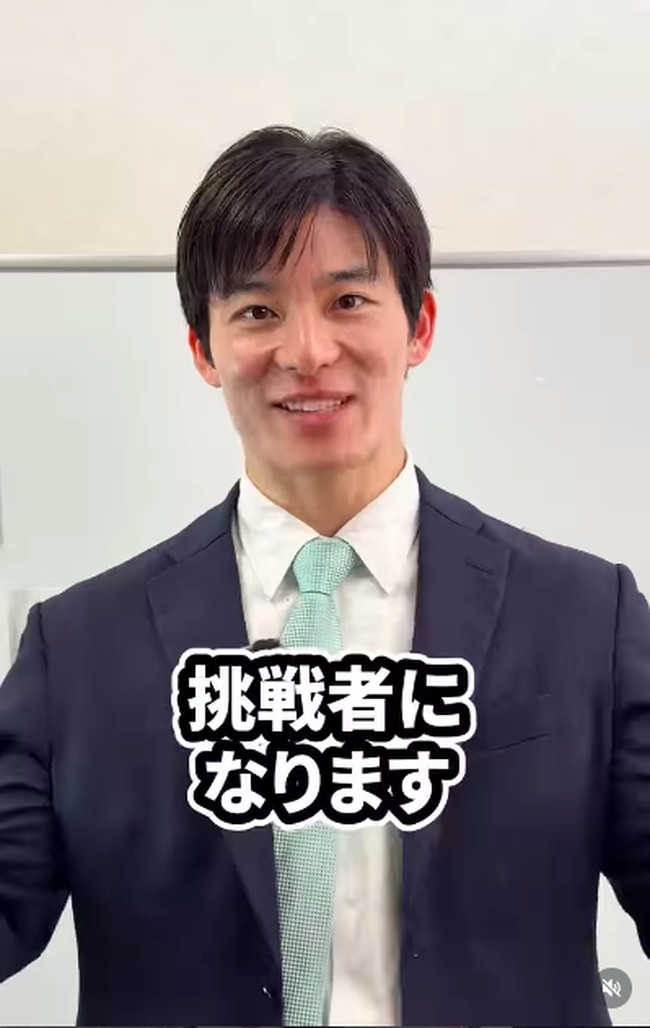 Kemenangan Takato Ishida menuai perbincangan mengingat ia mengalahkan saingan yang didukung oleh kelompok mapan berusia 60-an di salah satu prefektur paling konservatif di Jepang. Foto: Instagram @shida.takato