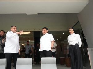 Bolak-balik Appi Tinjau JIS Jelang Pembangunan Stadion Untia Makassar