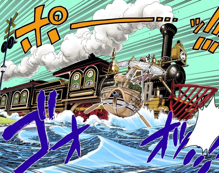 8 Double Spread Manga One Piece