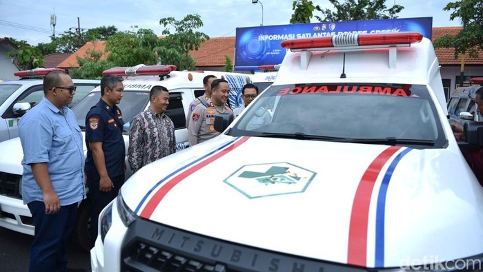 Kapolres Gresik Imbau Sopir Ambulans Tidak Sembarangan Nyalakan Sirene