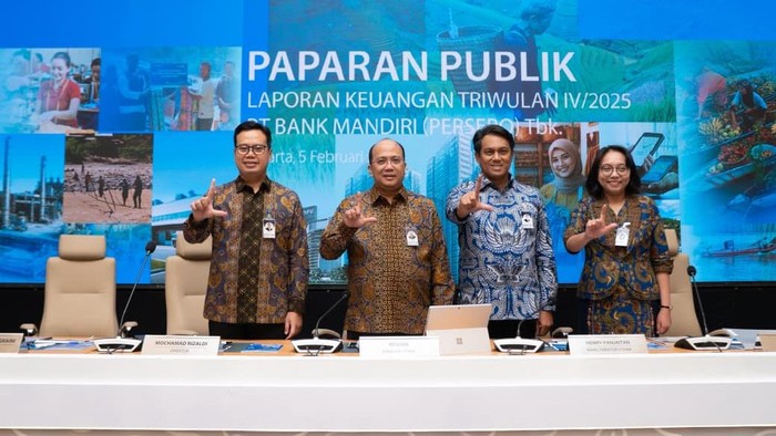 Bank Mandiri Catatkan Fundamental Solid di 2025, Ini Faktor Pendukungnya