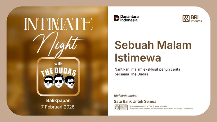 Luangkan Malam Terbaik Anda Bersama The Dudas dan BRI Prioritas
