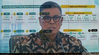 Capaian tersebut ditopang pembiayaan pro kerakyatan pada segmen konsumer, ASN, BUMN, SME, mikro, dan komersial. 