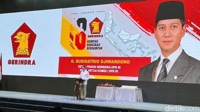 Budi Djiwandono Ungkap Modal Menuju Indonesia Emas 2045 di HUT Gerindra