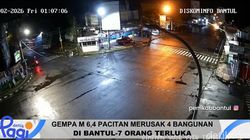 Video: Gempa M 6,4 Pacitan Merusak 4 Bangunan di Bantul-7 Orang Terluka