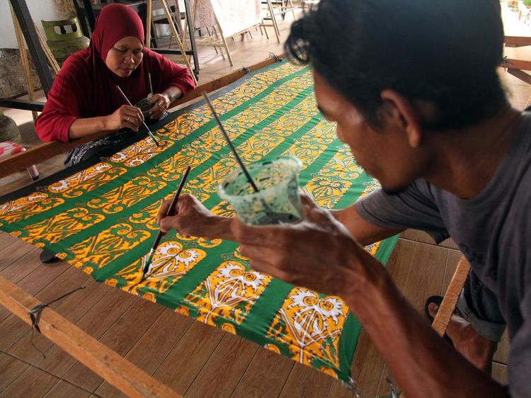 Geliat Perajin Batik Medan Menatap Pasar Lebih Luas