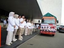 Gerindra Rayakan HUT Ke-18 dengan Bagi Sembako hingga Santunan Anak Yatim