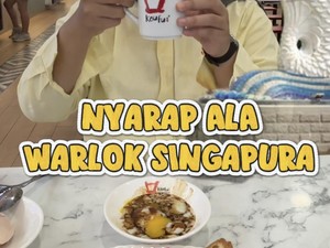 Video Sehari Jadi Warlok Singapura, Sarapan Roti Kaya dan Teh C