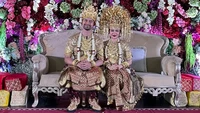 Aladull menikah dengan Lady Rara, Jumat (6/2/2026), di Prabumulih, Sumatera Selatan. Saya terima nikah dan kawinnya Tiyara Ramadhani binti Abdul Rohim dengan maskawin tersebut (emas 26 gram dan uang real 6.226) tunai, ujarnya dilihat di Instagram. (Foto: dok Instagram fanbasedalida_)
