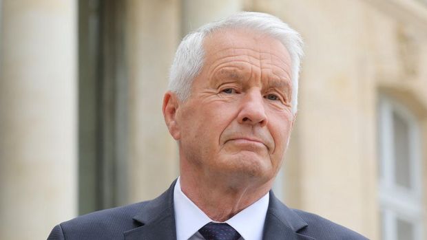 Mantan PM Norwegia, Thorbjorn Jagland, yang juga pernah menjabat sebagai Sekjen Dewan Eropa terseret kasus Jeffrey Epstein The Secretary General of the Council of Europe Thorbjorn Jagland looks on at the Elysee Palace in Paris on May 6, 2019. (Photo by ludovic MARIN / AFP)