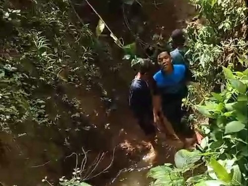 Kedung atau jurang lokasi ditemukan 4 mayat anak di Desa Sidoharjo, Kecamatan Jambon, Ponorogo