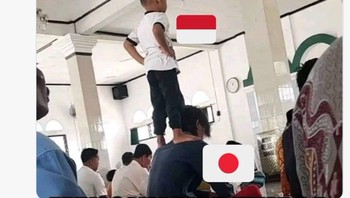 Futsal King Indo. Meme sederhana tapi viral menegaskan status Indonesia usai menyingkirkan Jepang. Foto: X.com