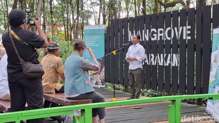 Menhut Raja Juli Antoni di Tarakan.