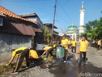 Polresta Sidoarjo Kurve Serentak, Wujudkan Lingkungan Kerja Bersih-Nyaman