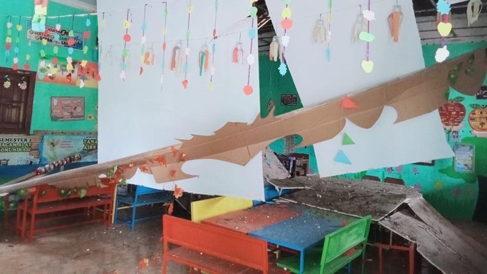 Sekolah dan Puskesmas di Karanganyar-Wonogiri Rusak Imbas Gempa Pacitan