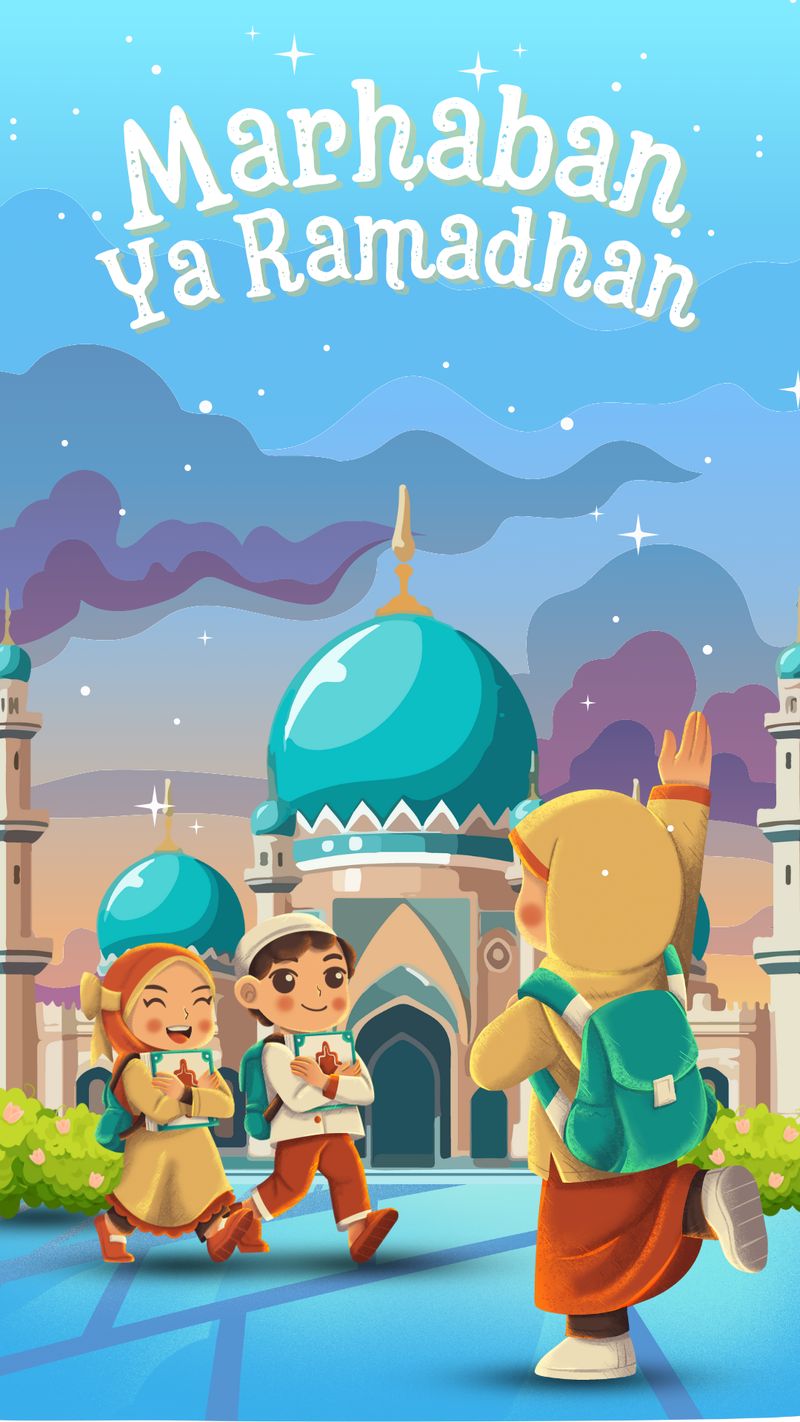Poster Ramadhan Anak SD