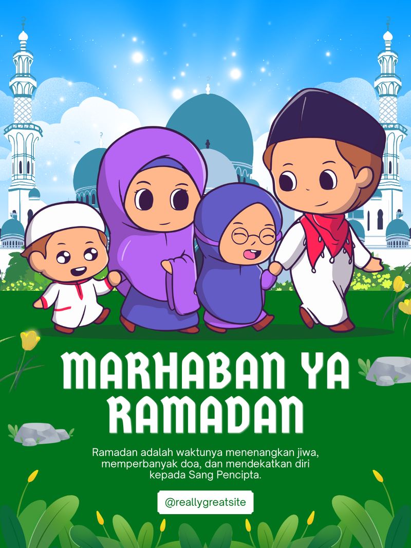 Poster Ramadhan Anak SD
