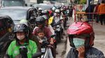 Potret Kemacetan Panjang Imbas Proyek Flyover Latumenten Jakbar