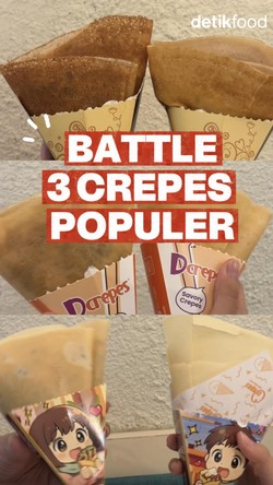 Video: Review Battle 3 Crepes Kacang Cokelat Keju