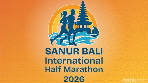 Sanur Half Marathon yang akan digelar pada 8 Februari 2026.